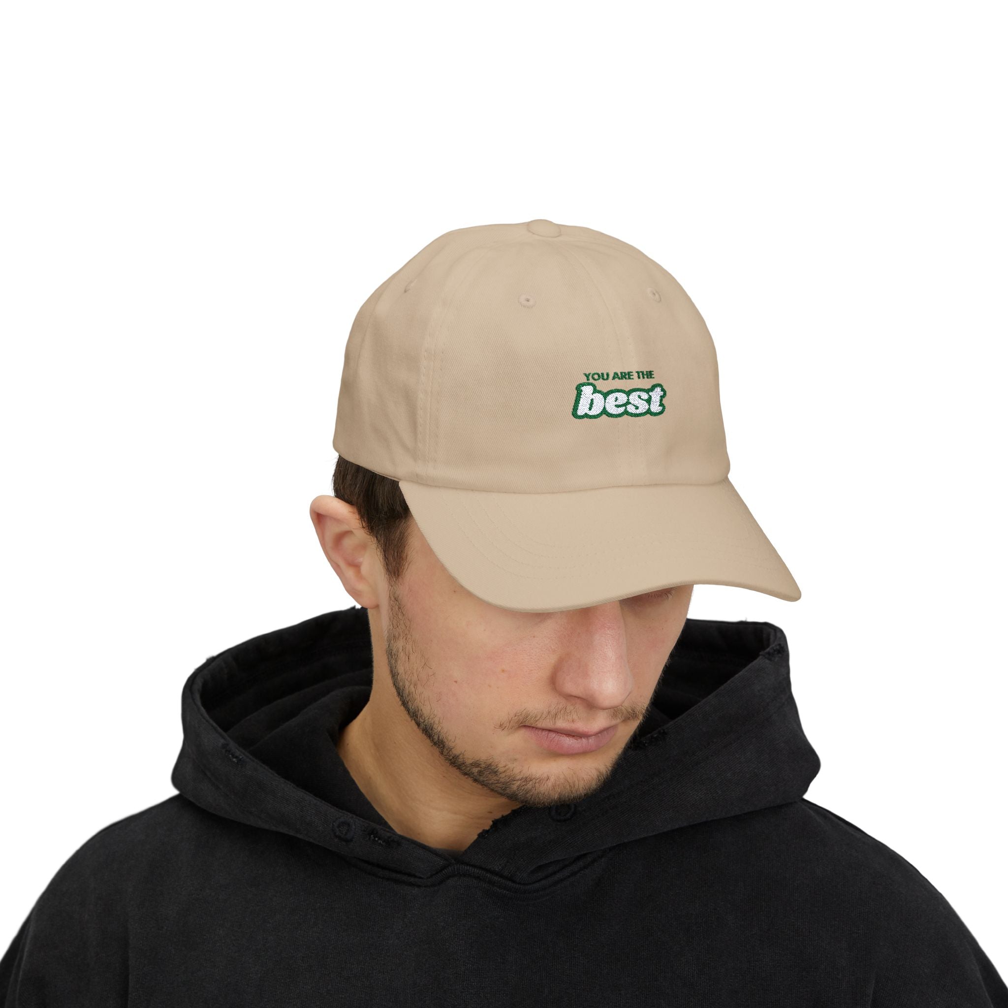 Gorra clásica de papá bordada 100 % algodón