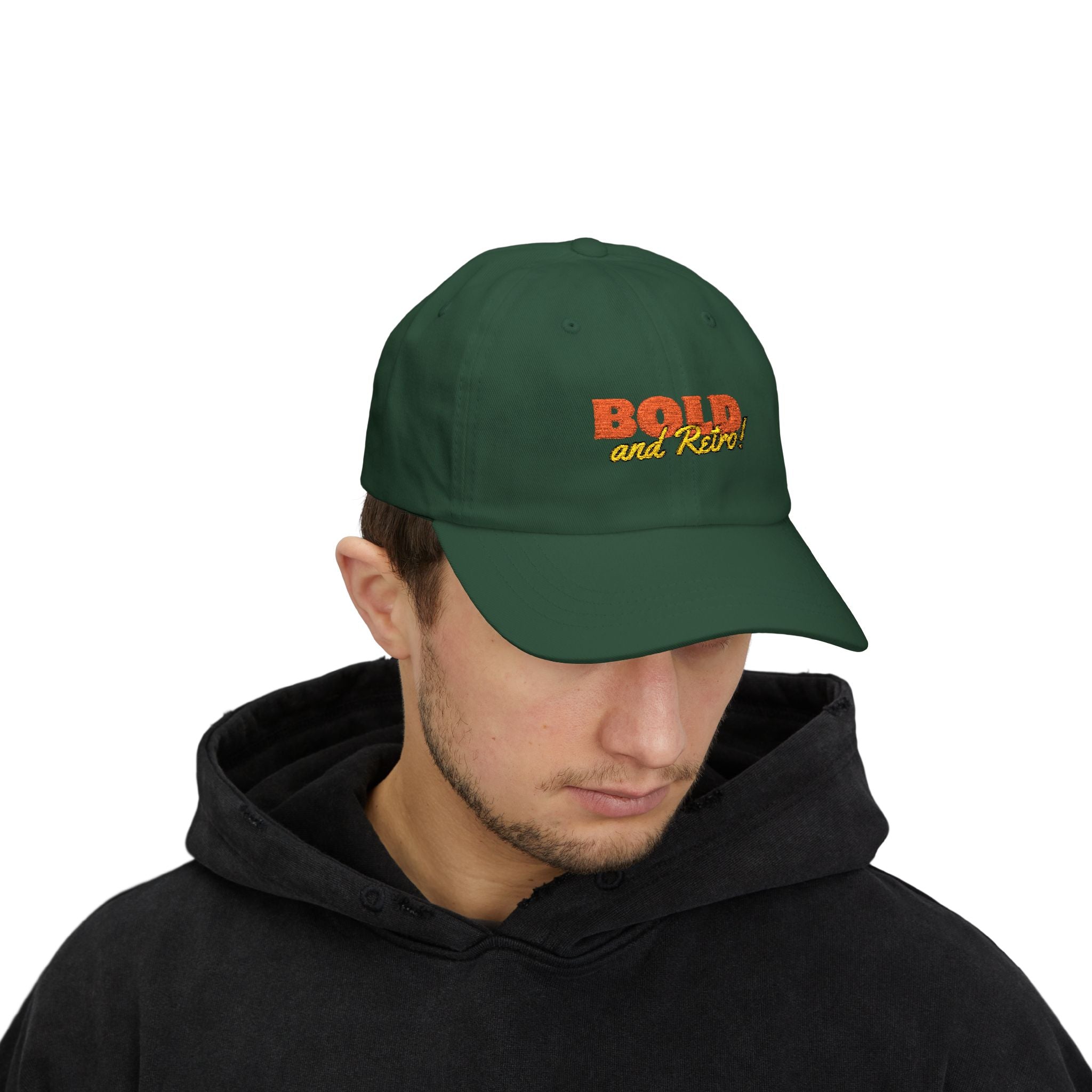 Gorra clásica bordada para papá