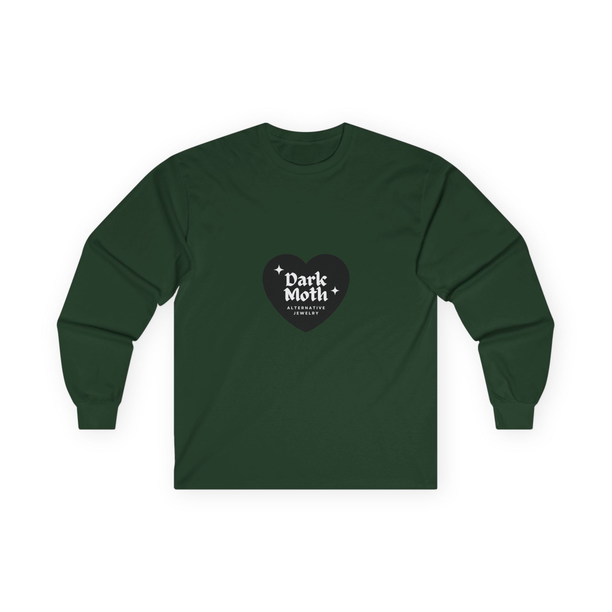 Eco-Conscious Long Sleeve Crewneck - Seamless Frame Design & Durable Neckline