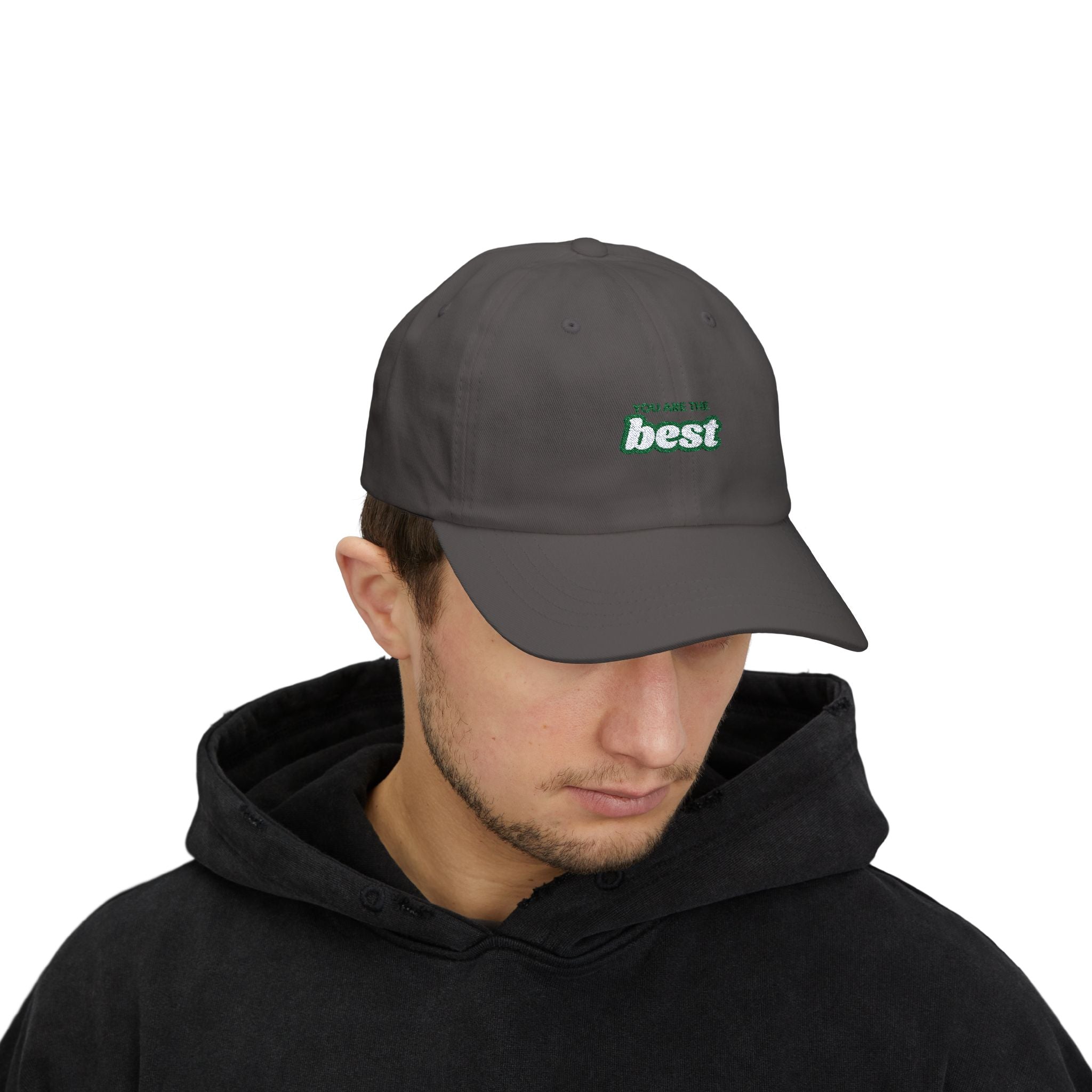 Gorra clásica de papá bordada 100 % algodón