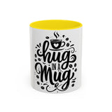 11oz/15oz White Ceramic Mug with Color Inside