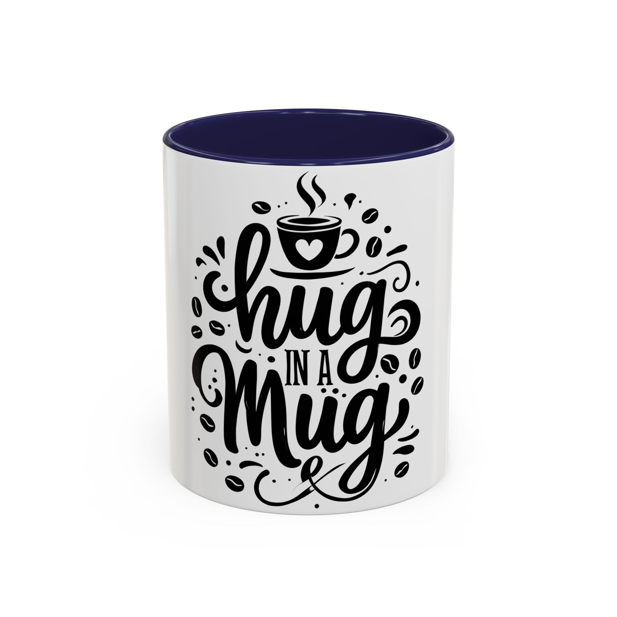 11oz/15oz White Ceramic Mug with Color Inside