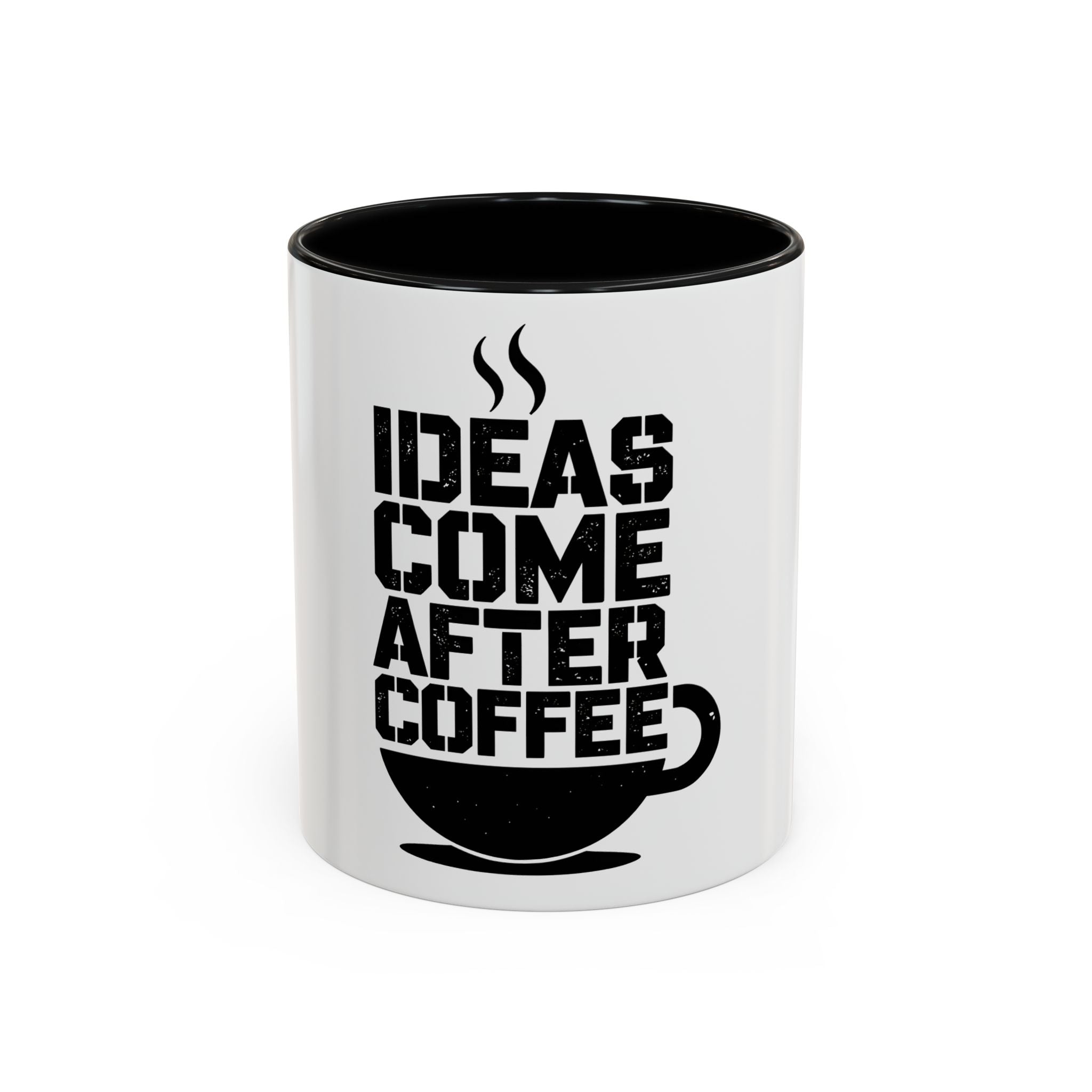 Taza modernista con contraste brillante: diseño sin plomo y de doble capacidad