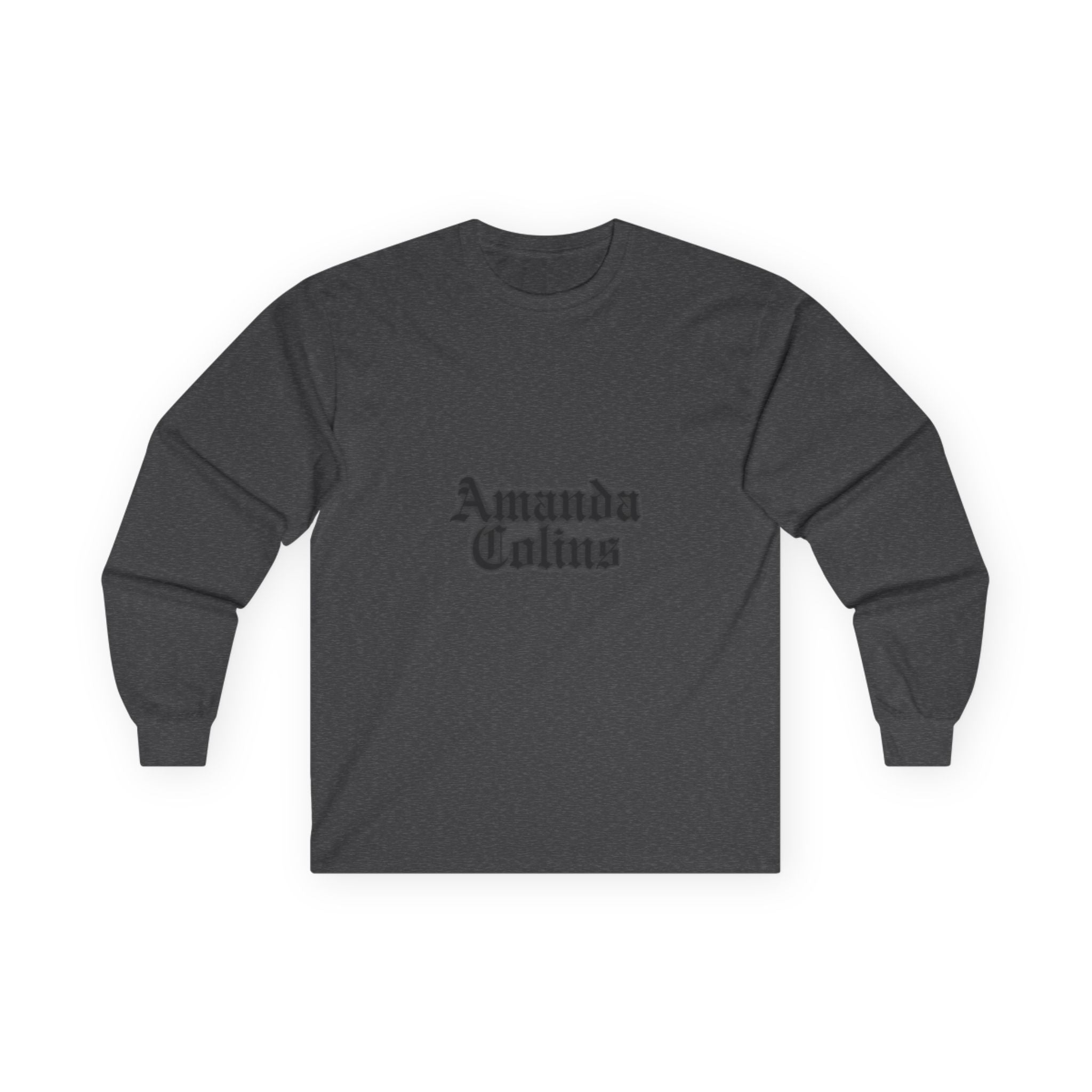 Premium Ultra Cotton Long Sleeve Tee - Seamless Comfort & Taped Shoulder Construction