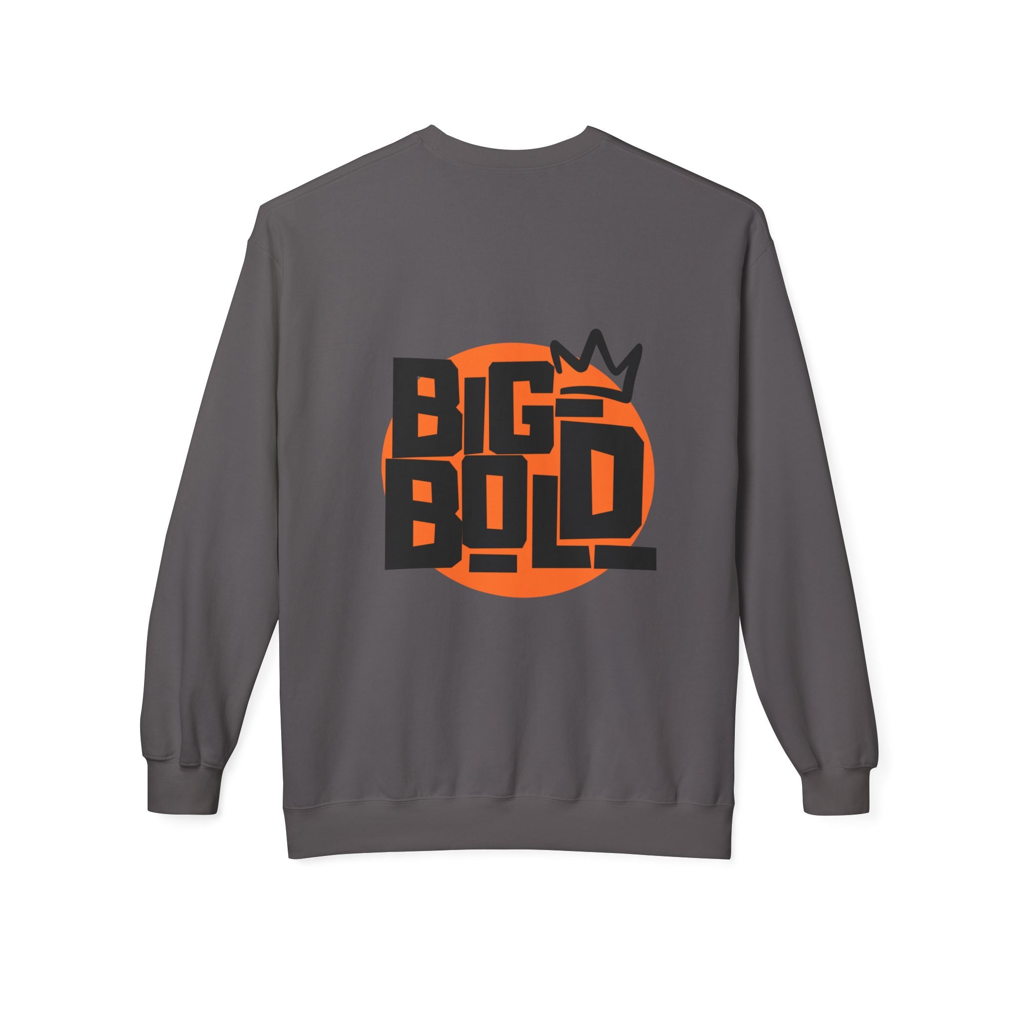 Sudadera unisex de cuello redondo y polar de estilo suave y de peso medio