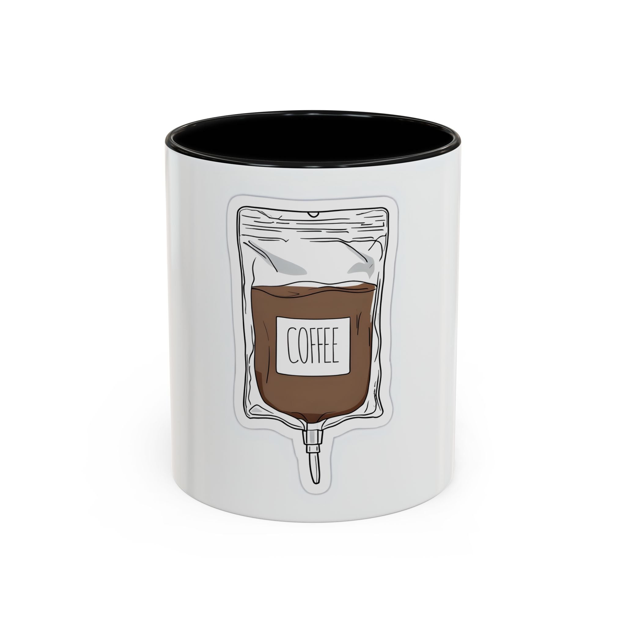 Taza de cerámica Office Warrior: 11 oz/15 oz, agarre ergonómico y diseño antiestrés