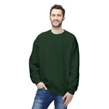 Sudadera unisex de cuello redondo y polar de estilo suave y de peso medio