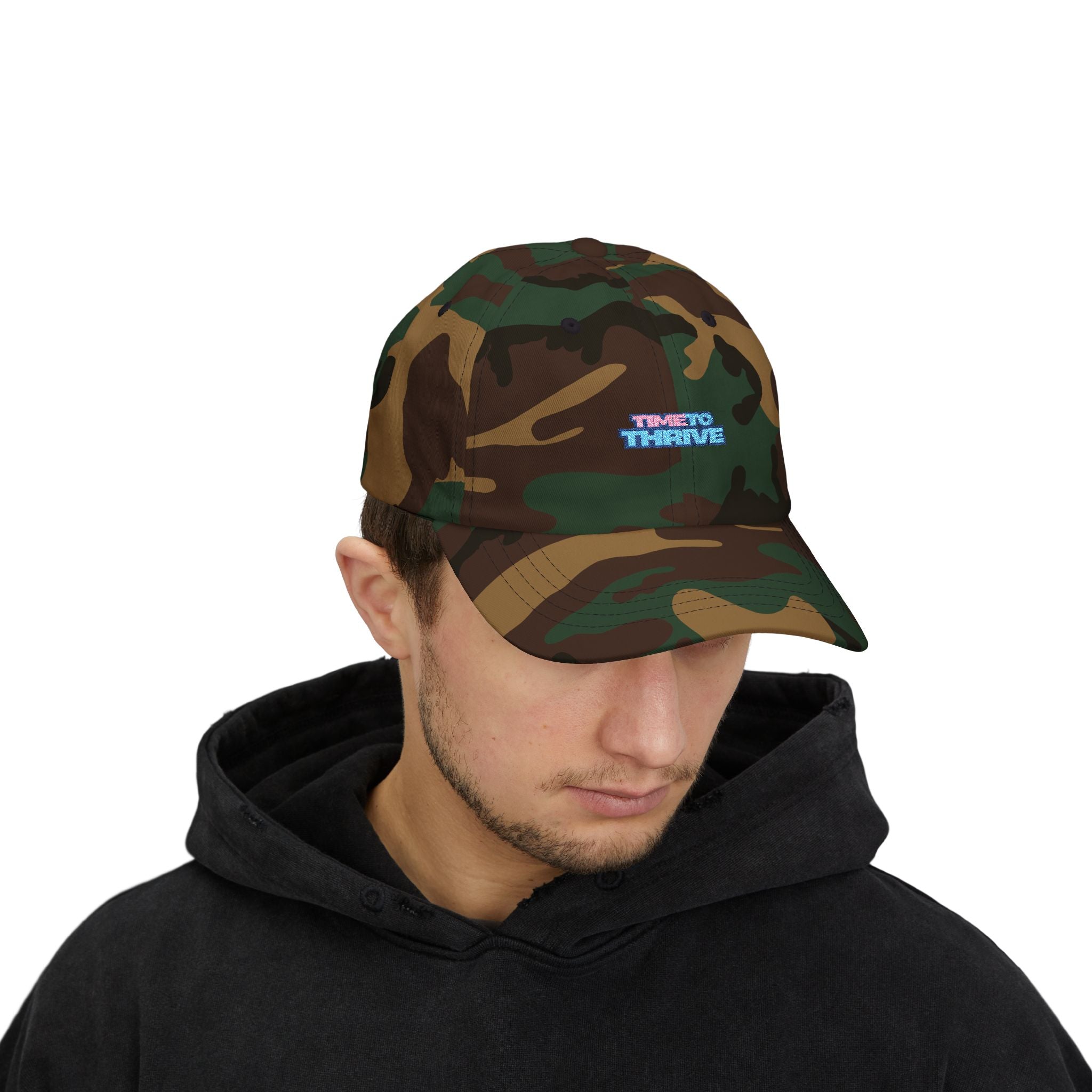 Gorra clásica de papá bordada 100 % algodón