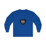 Eco-Conscious Long Sleeve Crewneck - Seamless Frame Design & Durable Neckline