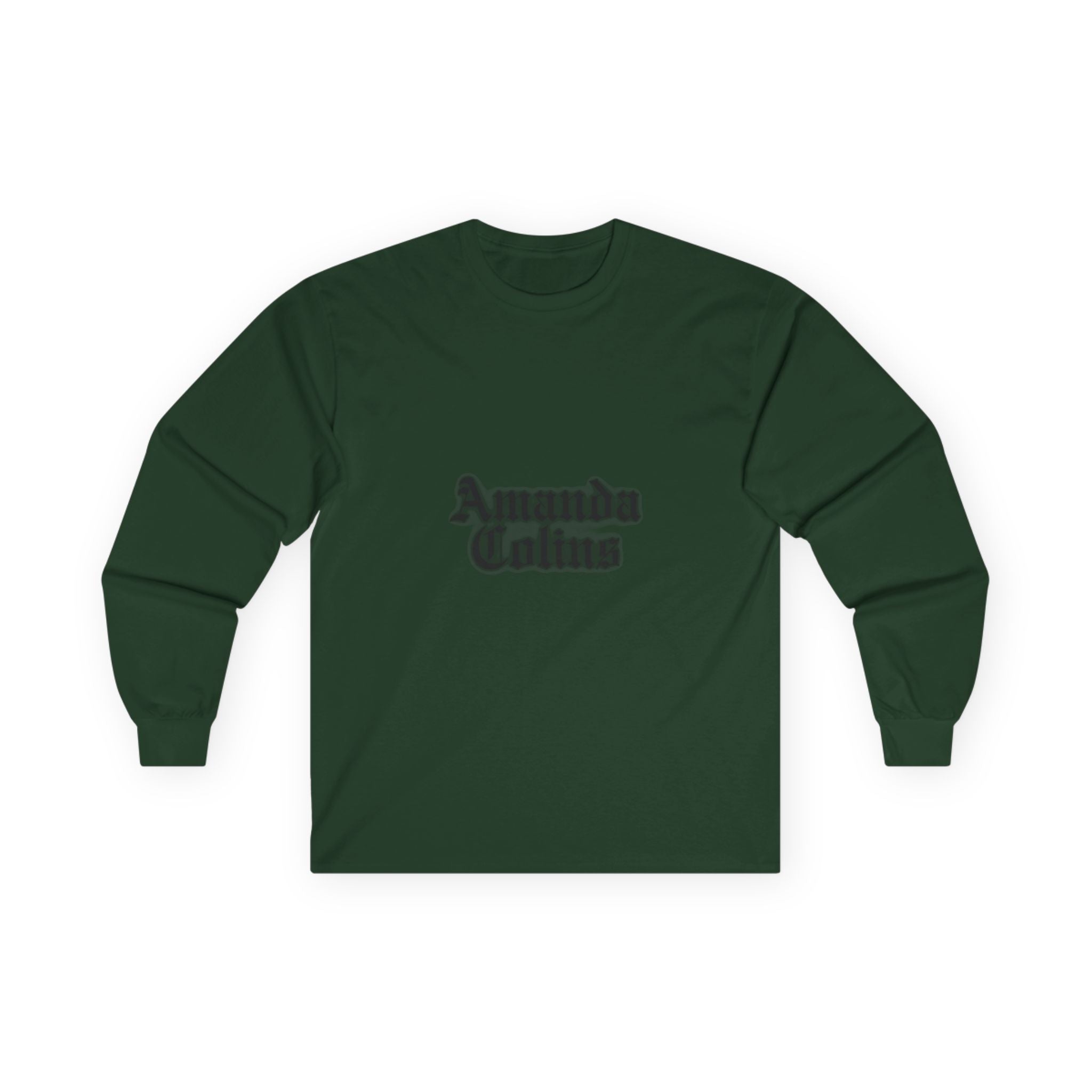 Premium Ultra Cotton Long Sleeve Tee - Seamless Comfort & Taped Shoulder Construction